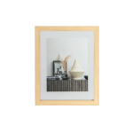 Blake fotolijst met houten rand naturel 50 x 40 cm